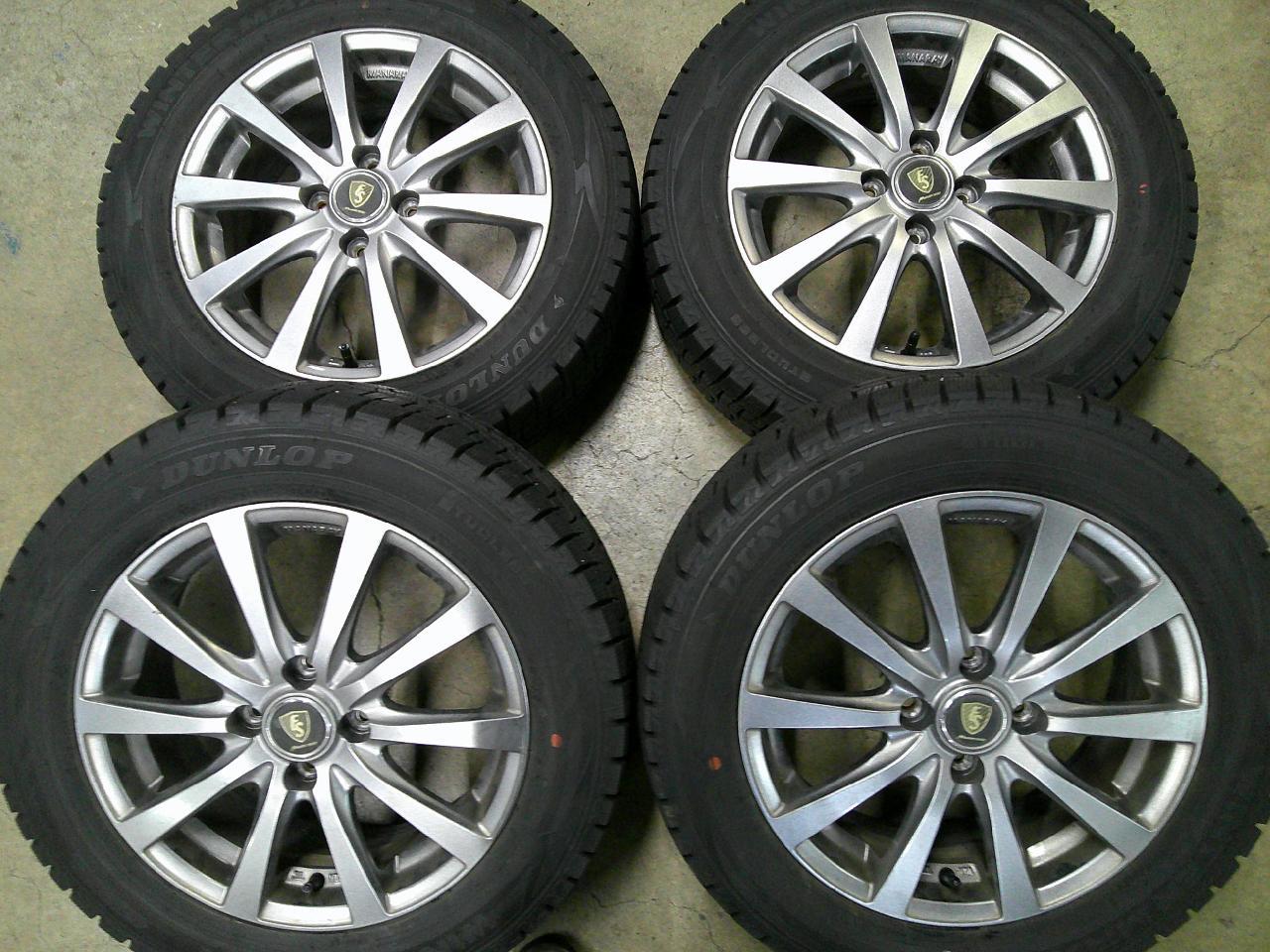 DUNLOP WINTERMAXX WM02 + MARUKA SERVICE MANARAY SPORT EUROSPEED G10