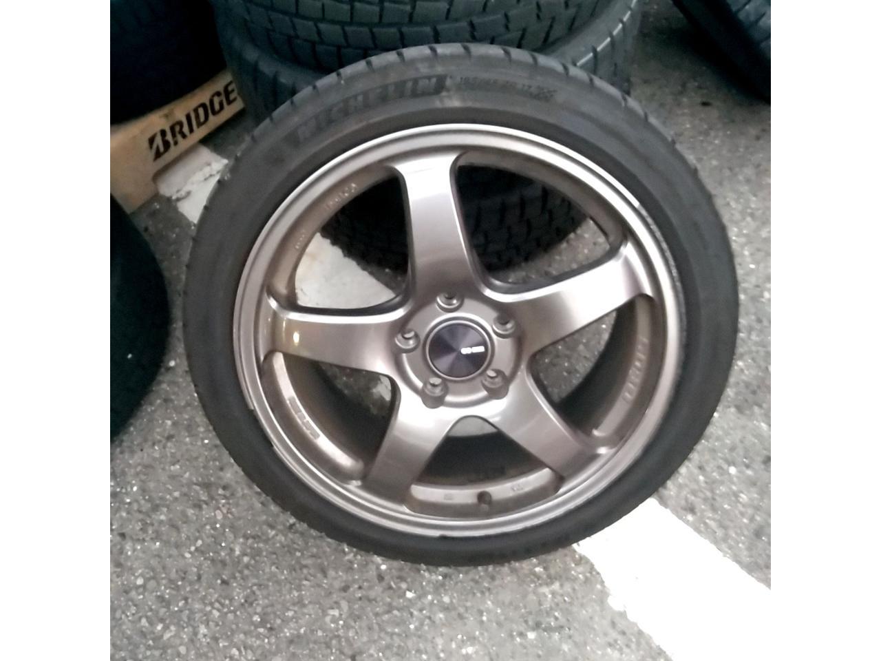 Only one ENKEI PF05 + MICHELIN PILOT SPORT Four