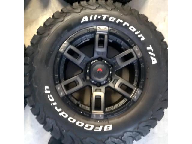 【MClimb WEED】 KANONE 17インチ 8J +20 + 【BFGoodrich】All-Terrain T/A K02 265/70 R17 121/118S