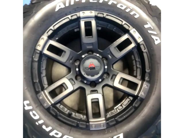 【MClimb WEED】 KANONE 17インチ 8J +20 + 【BFGoodrich】All-Terrain T/A K02 265/70 R17 121/118S