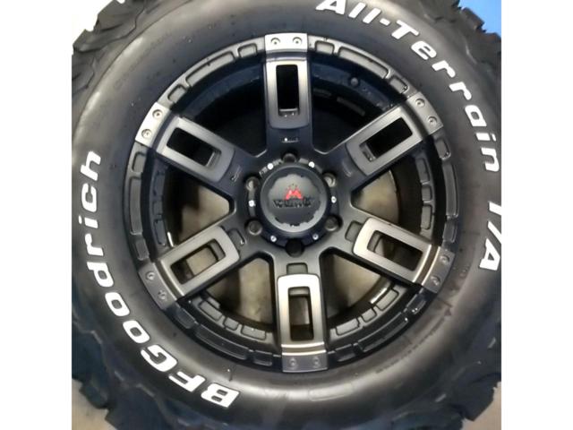 【MClimb WEED】 KANONE 17インチ 8J +20 + 【BFGoodrich】All-Terrain T/A K02 265/70 R17 121/118S