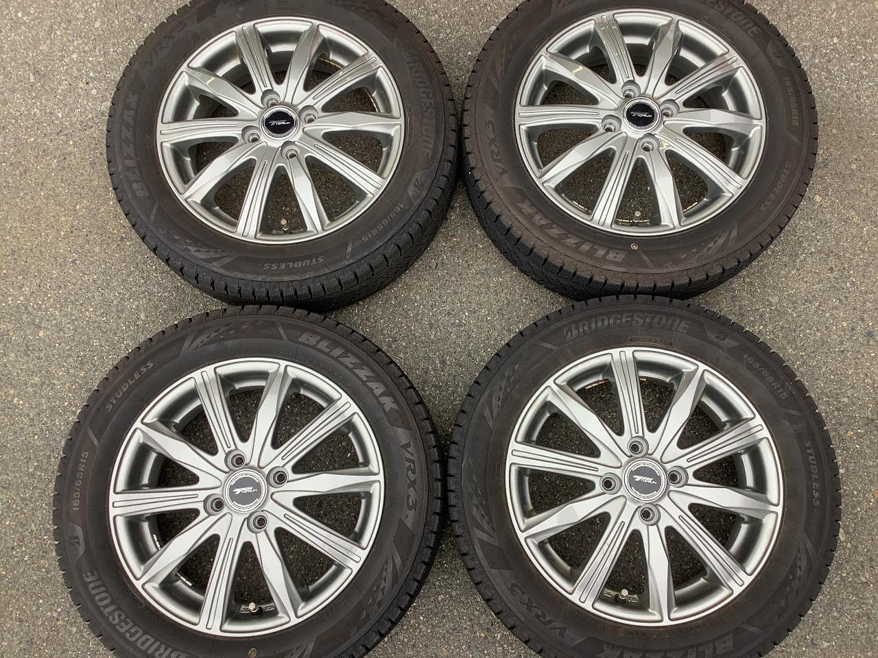BRIDGESTONE TOPRUN + BRIDGESTONE BLZZAK VRX3