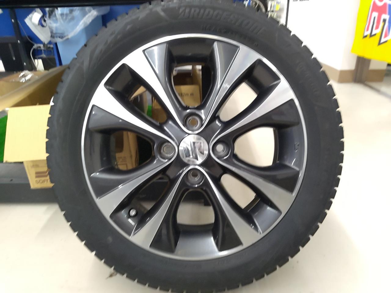 Suzuki genuine Suzuki genuine 4-spoke + BRIDGESTONE VRX3