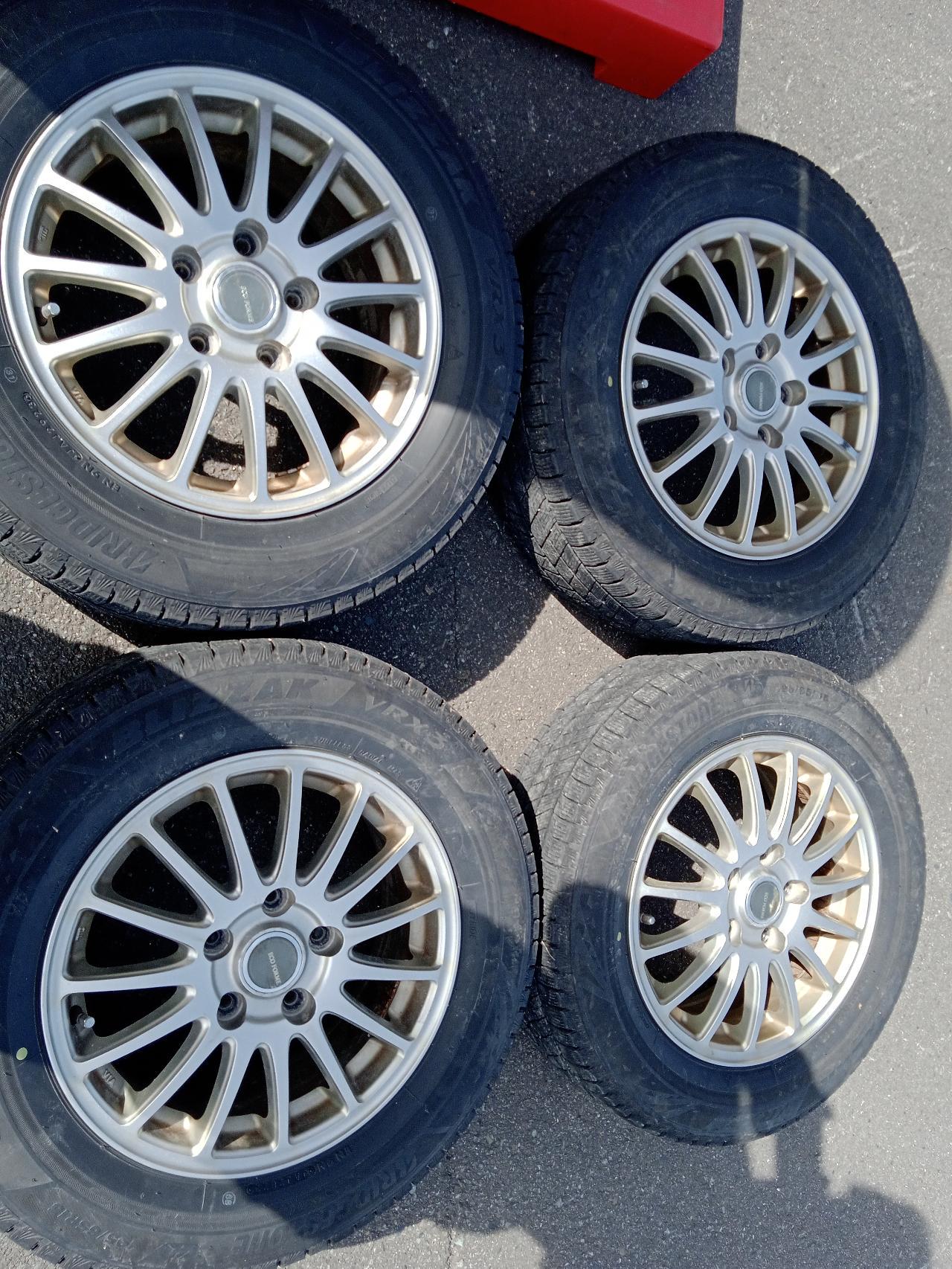 BRIDGESTONE ECO FORME +BRIDGESTONEVRX3 195 / 65R15