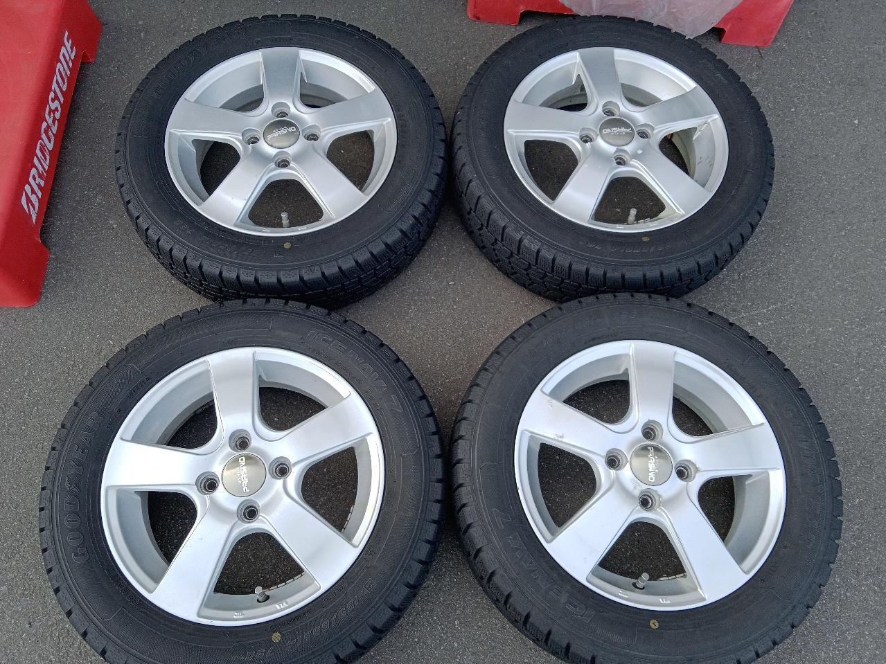 STYLEPRASIVO spoke wheels +GOODYEARICENAVI7 165 / 65R14