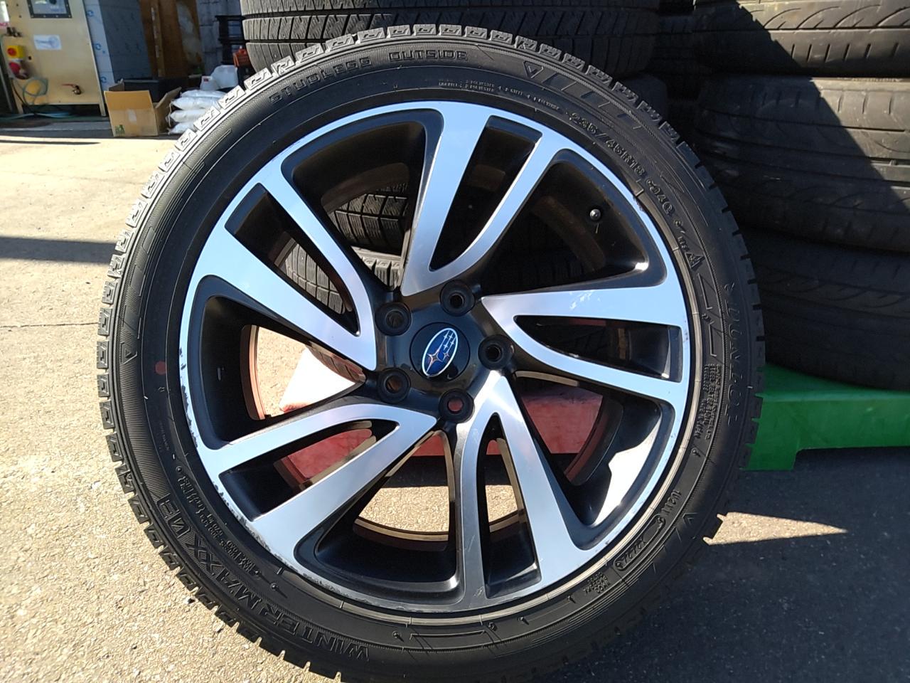 Subaru genuine parts + Dunlop WM03