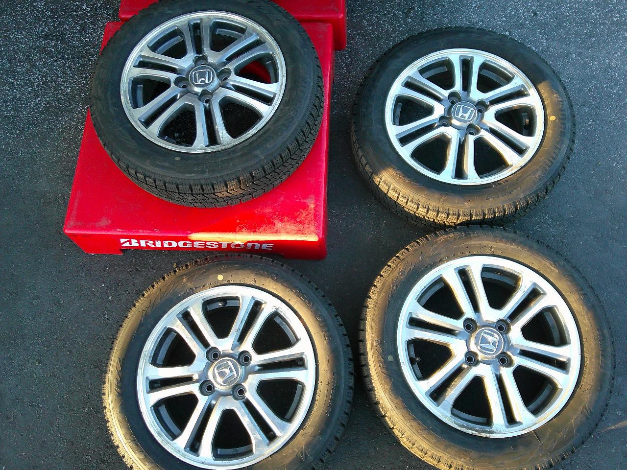 Honda genuine N-BOX genuine + BRIDGESTONE VRX2
