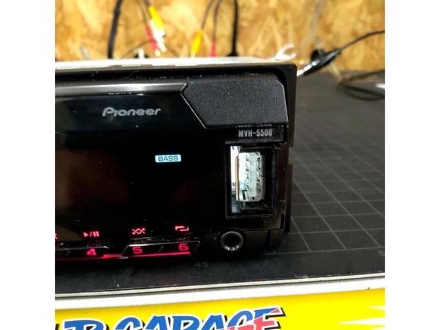 【carrozzeria】 MVH-5500 オーディオ