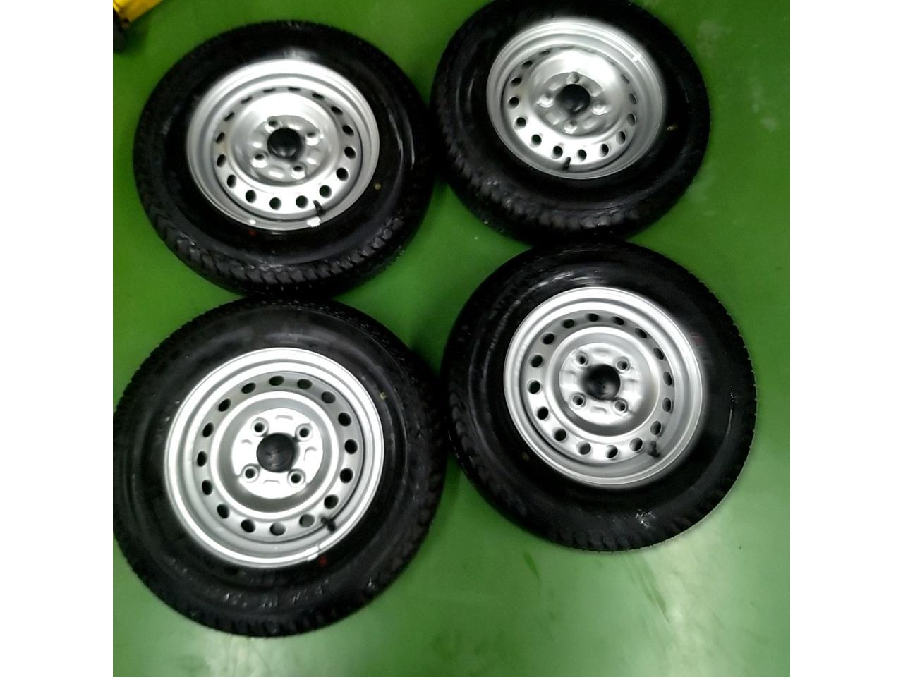 Daihatsu genuine Hijet genuine steel + YOKOHAMA SUPER VAN355 145 / 80R12 80 / 78N LT