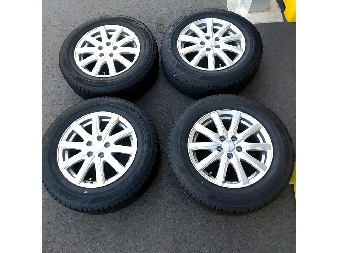 wedsJOKER SPIRITS + BRIDGESTONE BLIZZAK VRX3 195 / 65R15