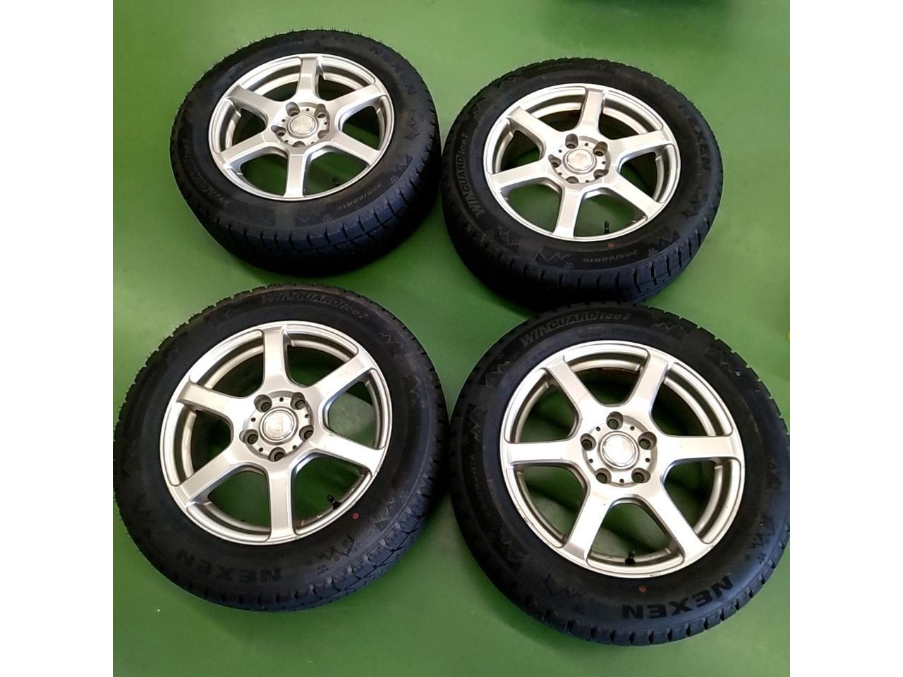 YOKOHAMALAYCEA 02+NEXENWINGUARD ice 2 205 / 60R16