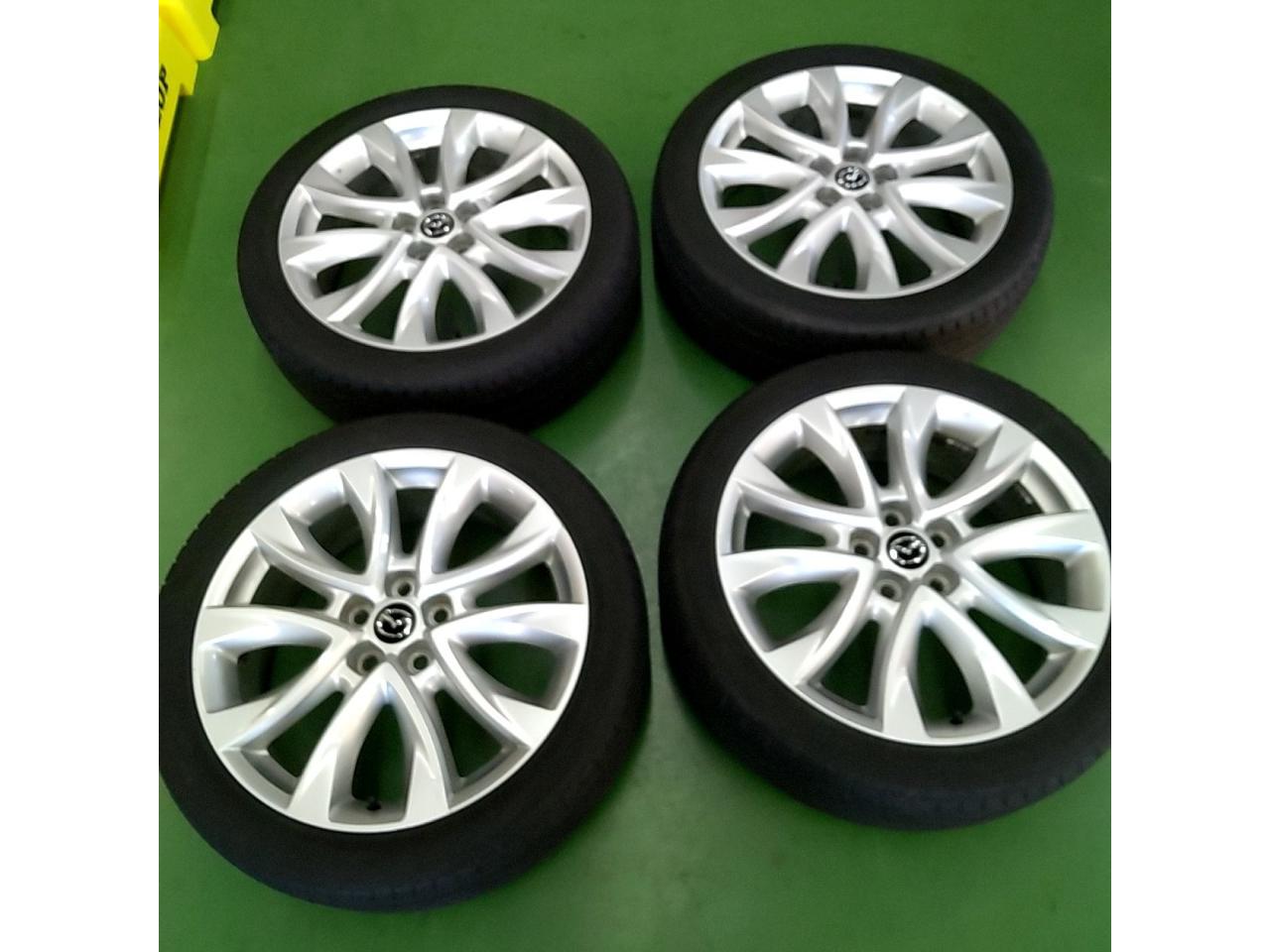 Mazda genuine KE series CX - 5 previous term original wheel + HANKOOK Ventus V12 evo2 225 / 45R19 Atenza size!!