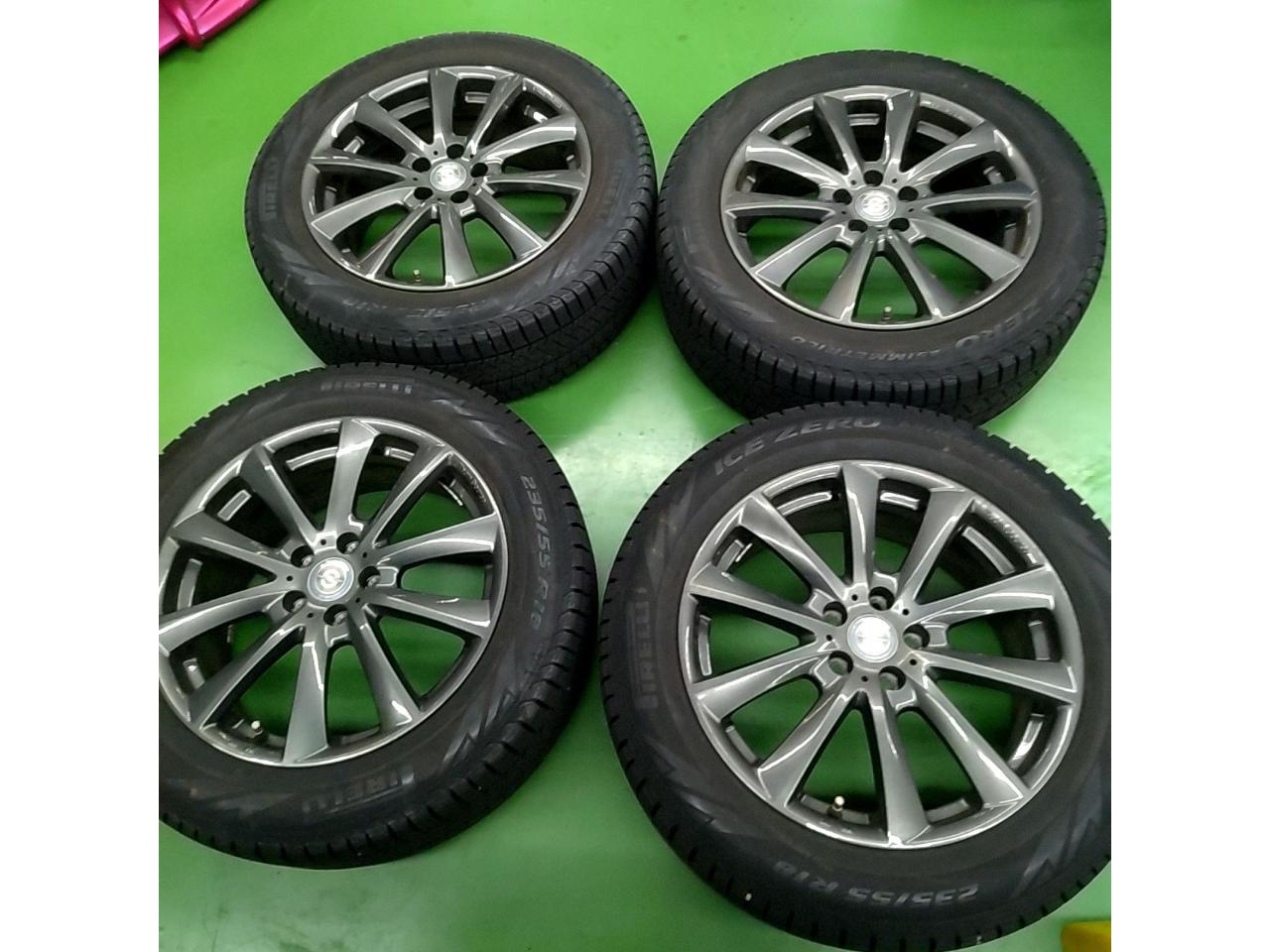 CRIMSON Team SPARCO BALLARE + PIRELLIICE ZERO ASIMMETRICO 235/55R18XL