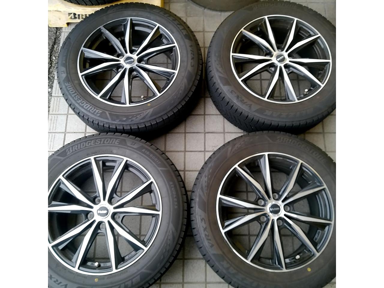 HOT STUFF Valette Sting Twin spoke wheels + BRIDGESTONE BLIZZAK VRX3