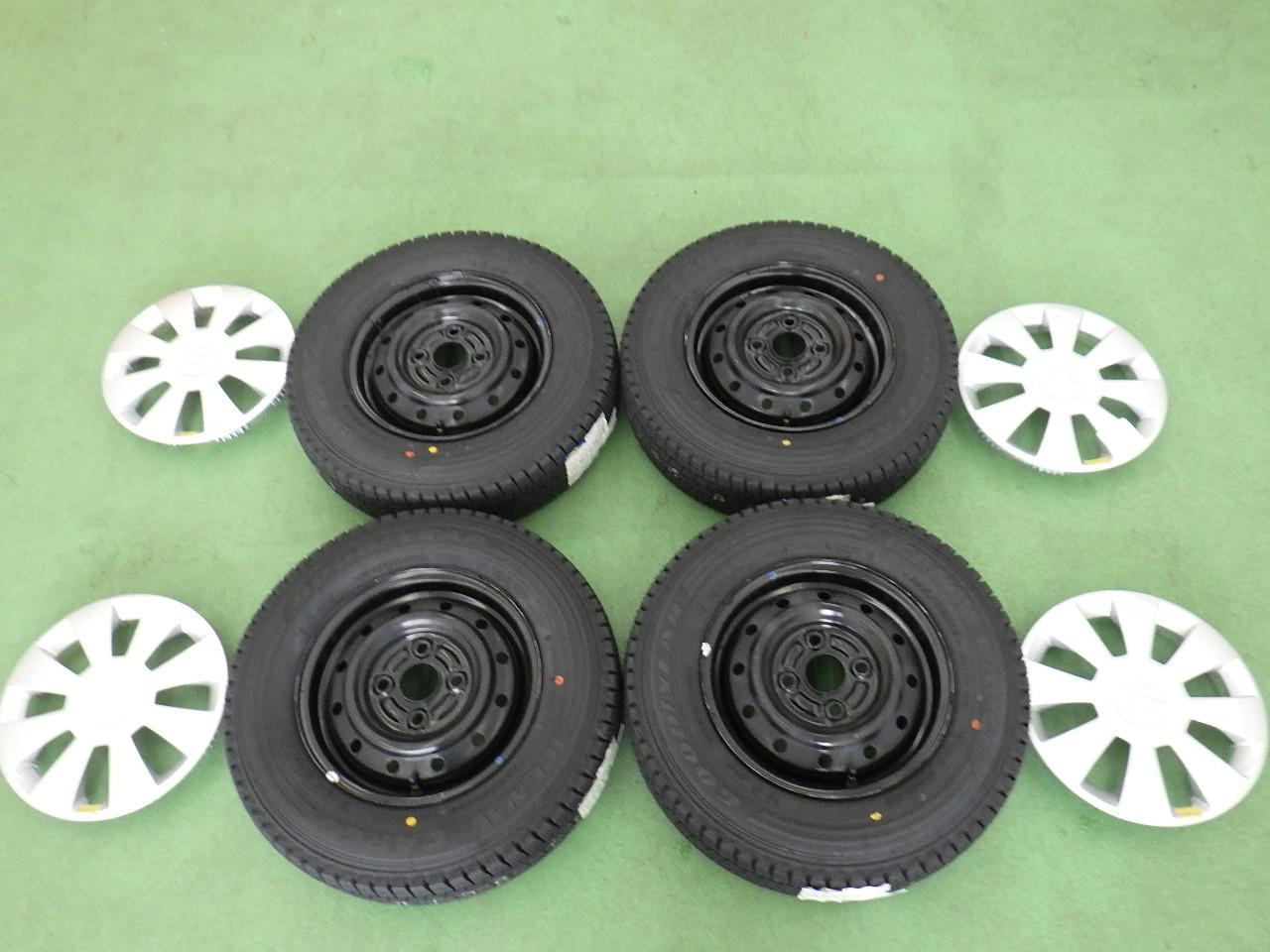 Suzuki genuine EVERY Genuine steel wheel + GOODYEAR ICE NAVI CARGO
