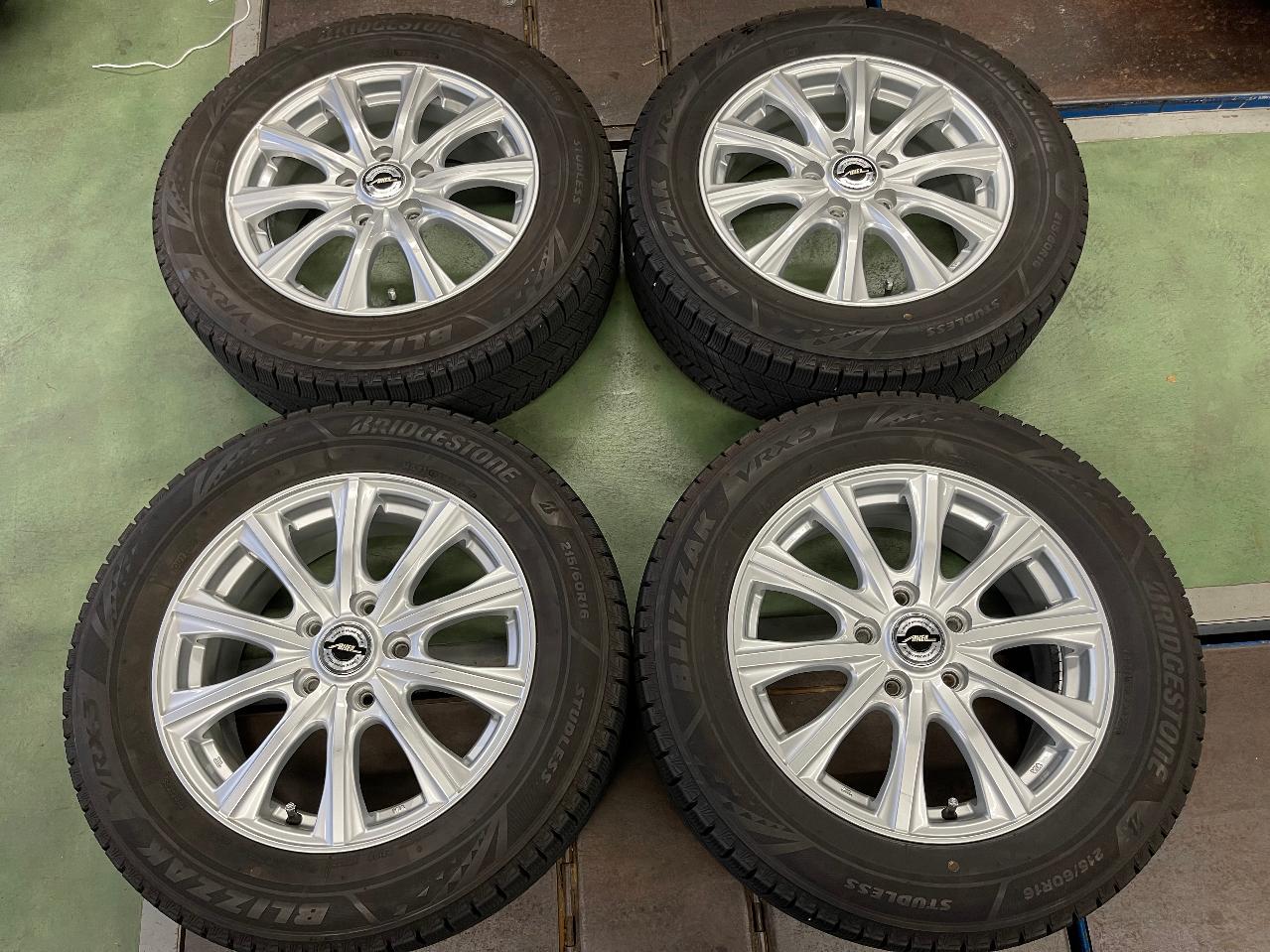 weds AXEL + BRIDGESTONE BLIZZAK VRX3
