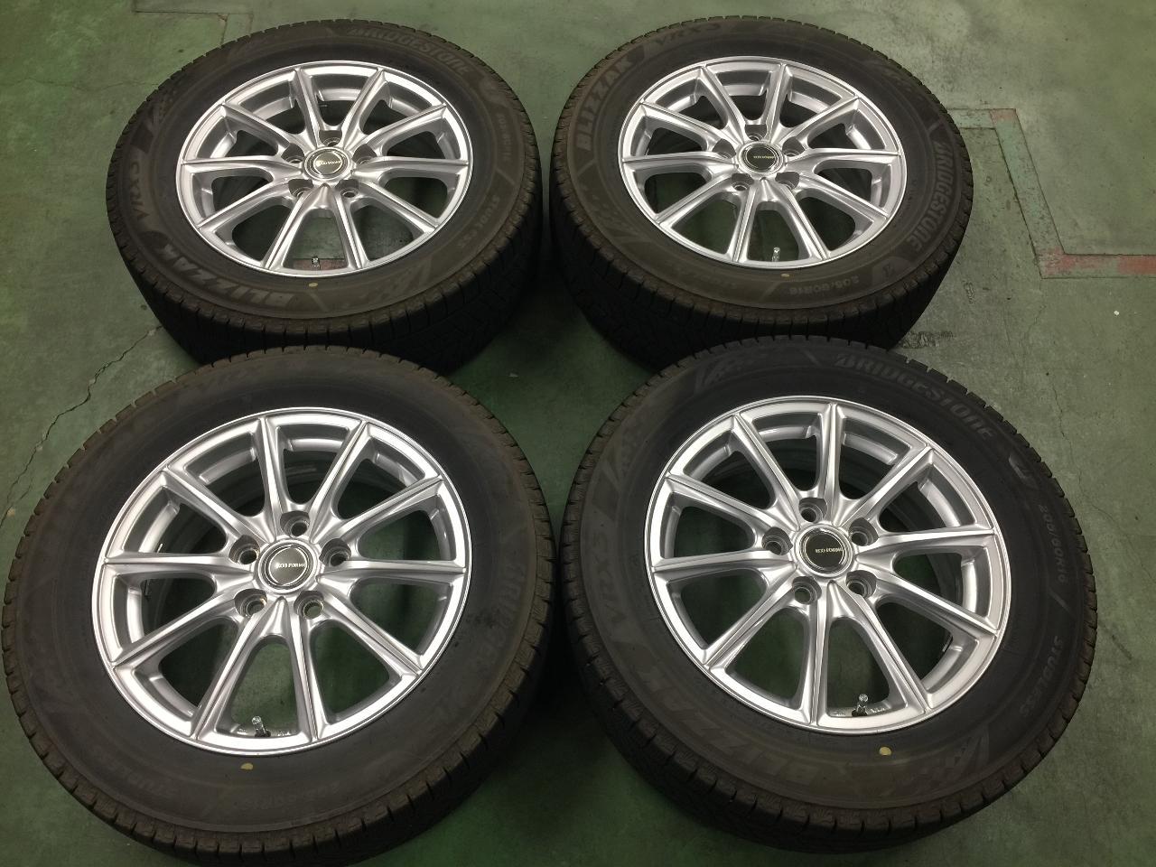 BRIDGESTONE ECO FORME+BRIDGESTONEBLIZZAK VRX3