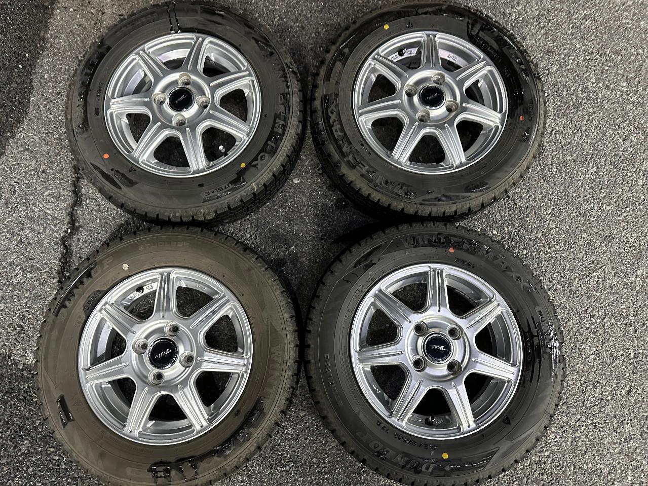 BRIDGESTONE TOPRUN + DUNLOP WINTERMAXX WM02