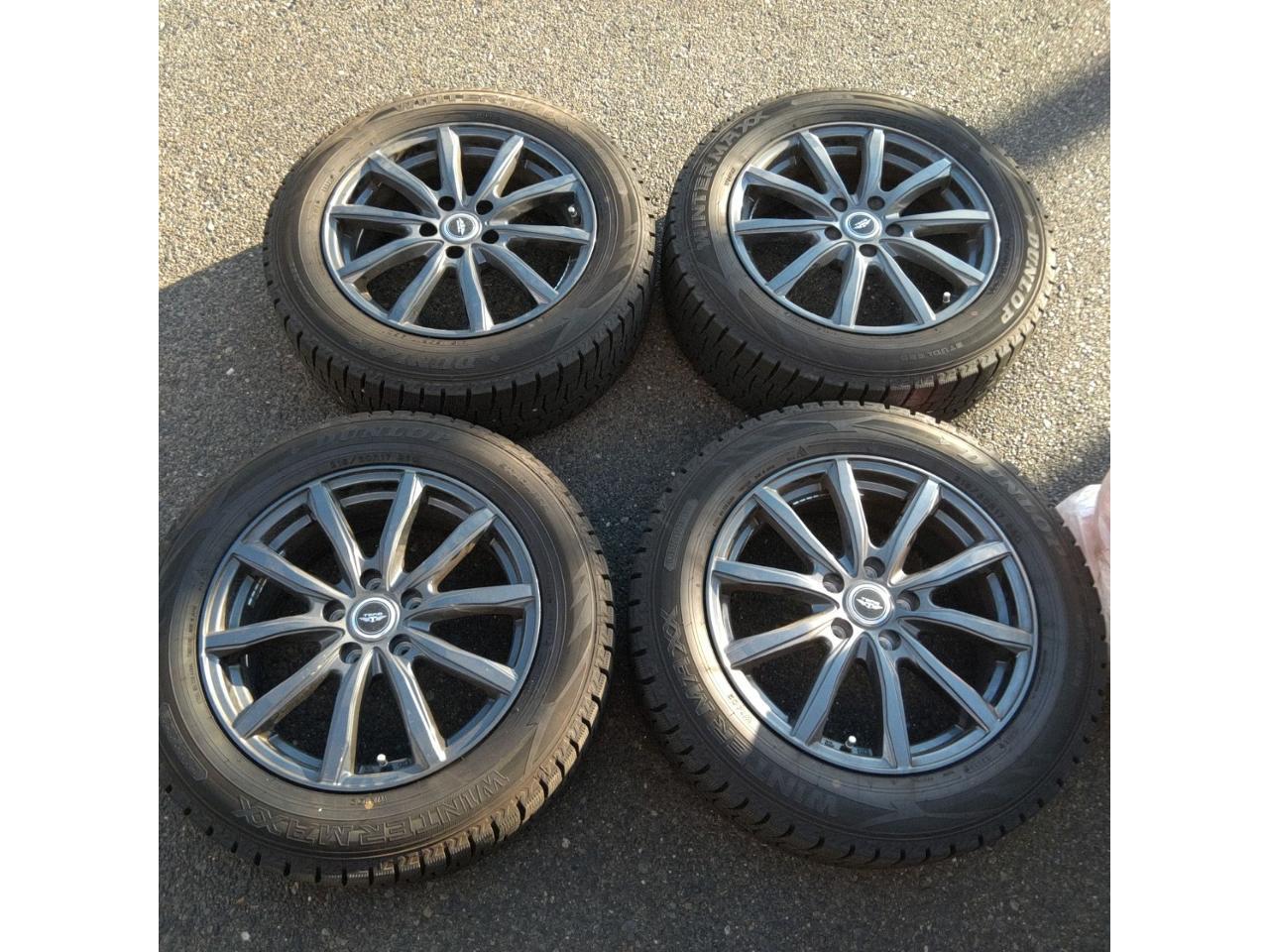 weds TEAD Aluminum wheels + Dunlop Winter Maxx wm02
