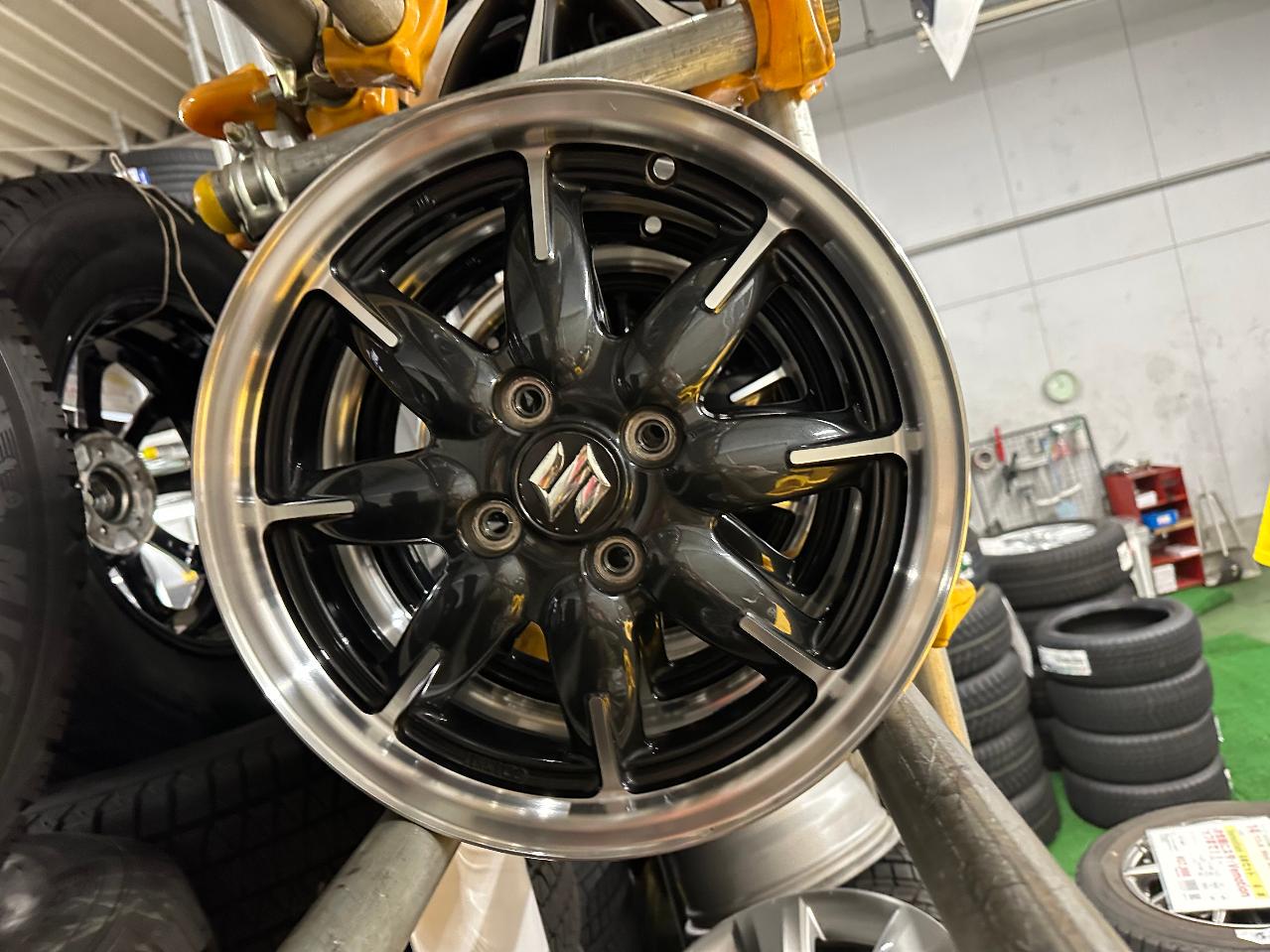 Suzuki genuine Alto Turbo RS genuine alloy wheels