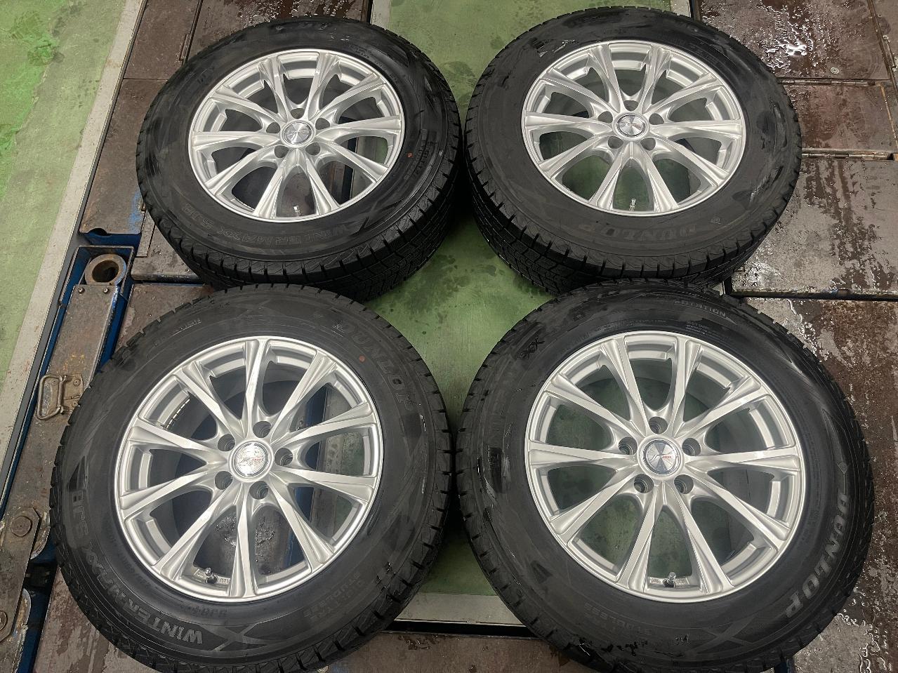 weds JOKER + DUNLOP WINTERMAXX SJ8 4 pieces set