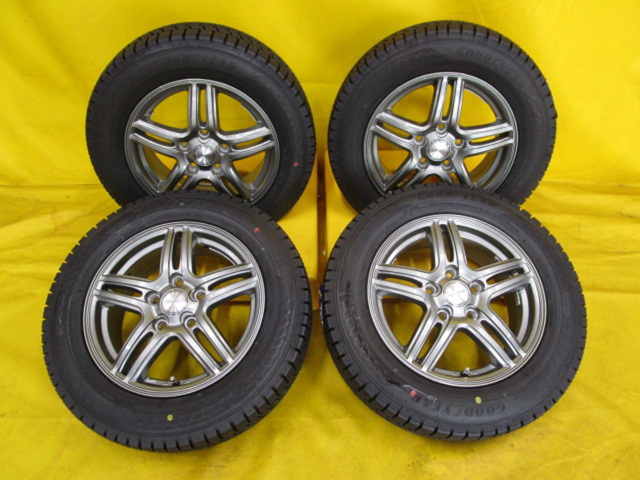 Current Freed size!! Brand new tires included!! HOT STUFF WAREN WS + GOODYEAR ICE NAVI8