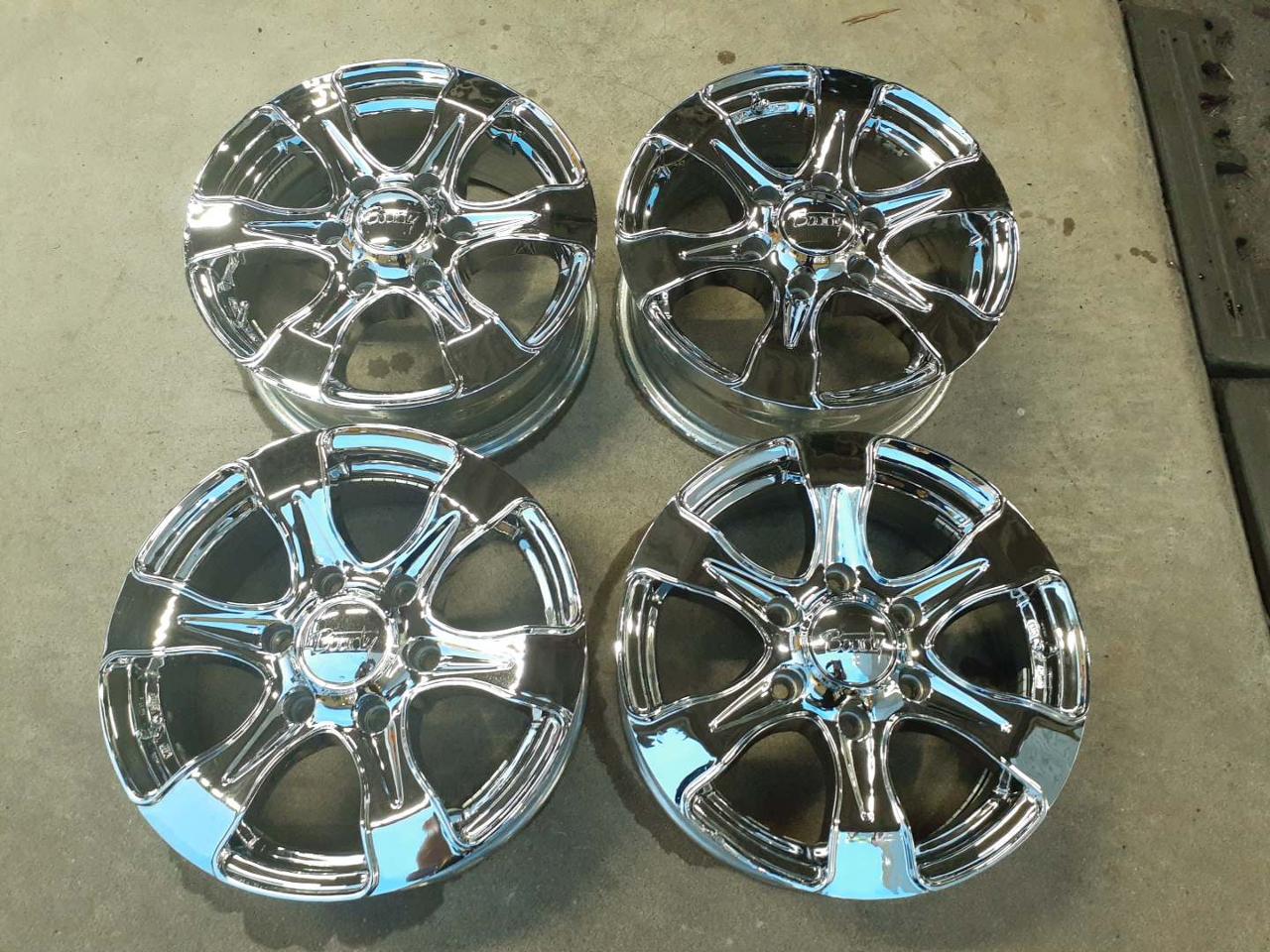 Unknown Manufacturer Baunty Chrome Plating Wheel 6-spoke