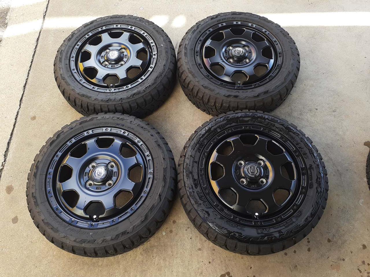 INTER MILANO MUD BAHN XR-910K + TOYO OPEN COUNTRY R / T 155 / 65R14 Made in 2025