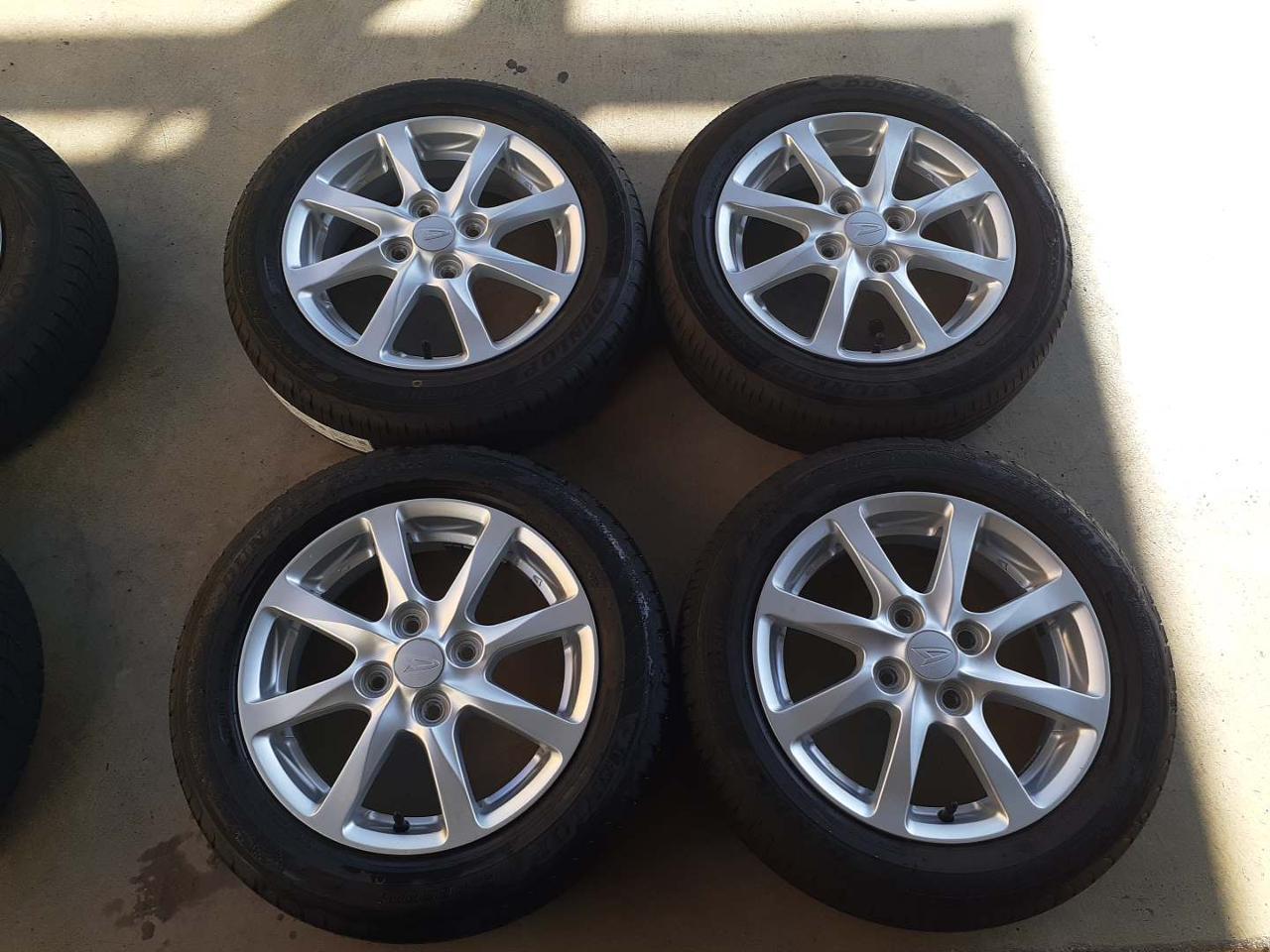 DAIHATU Tant Genuine 8-spoke + DUNLOP ENASAVE EC 205 155 / 65R14 Made in 2026