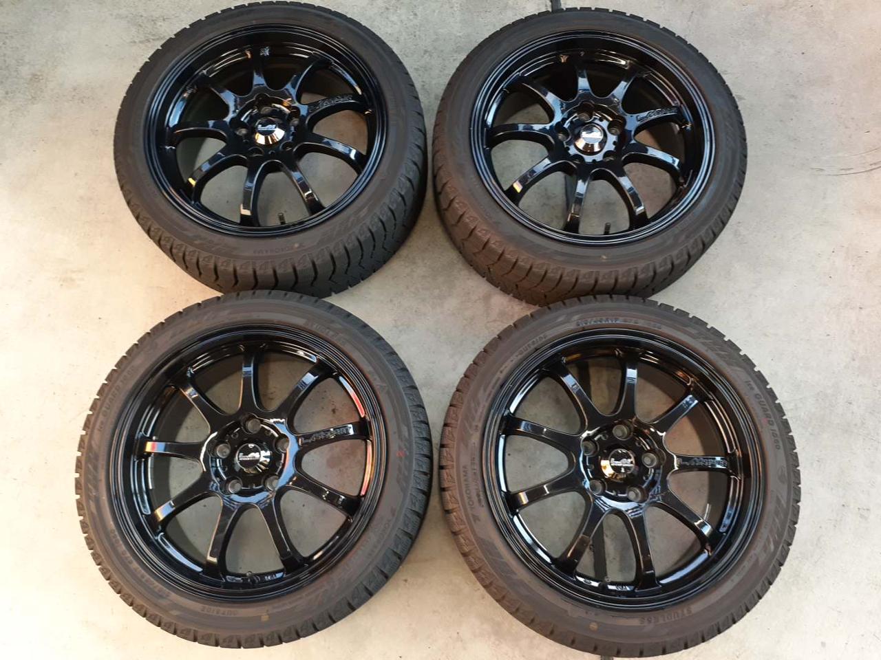 LEHRMEISTER LM SPORT FINAL 9-spoke + YOKOHAMA ICE GUARD IG 60 215 / 45R17 *Different years available