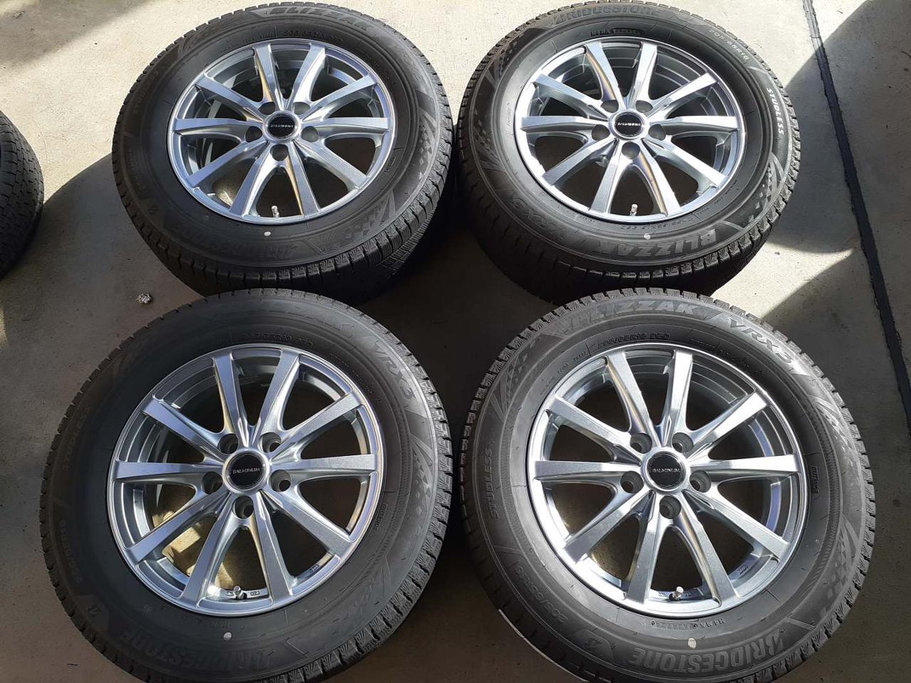BRIDGESTONE BALMINUM 10-spoke + BRIDGESTONE BLIZZAK VRX3 205 / 65R16 Made in 2024