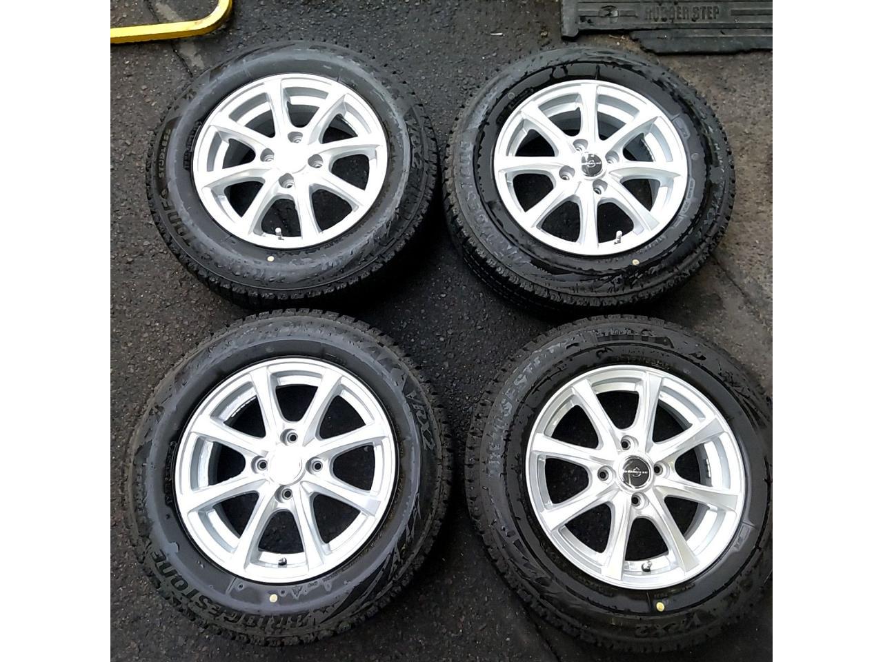 TWS ENERGY LINE 8-spoke + BRIDGESTONE BLIZZAK VRX2 175 / 70R14 Made in 2024