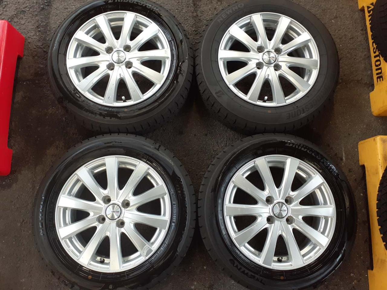 weds ravrion Spoke wheels + BRIDGESTONE NEWNO