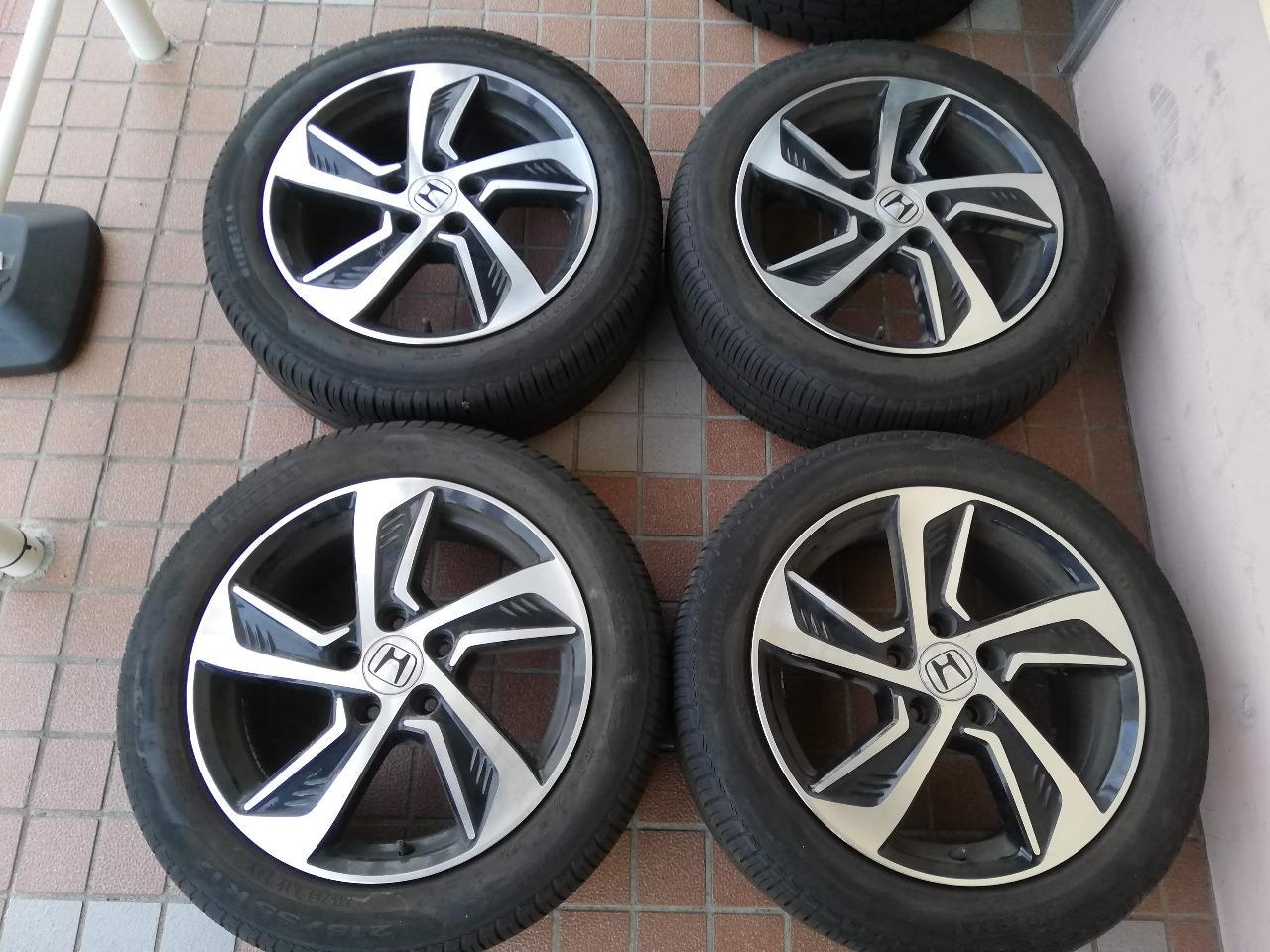 Honda Genuine RC1 Odyssey Original wheels + PIRELLIC inturato P6 215 / 55R17