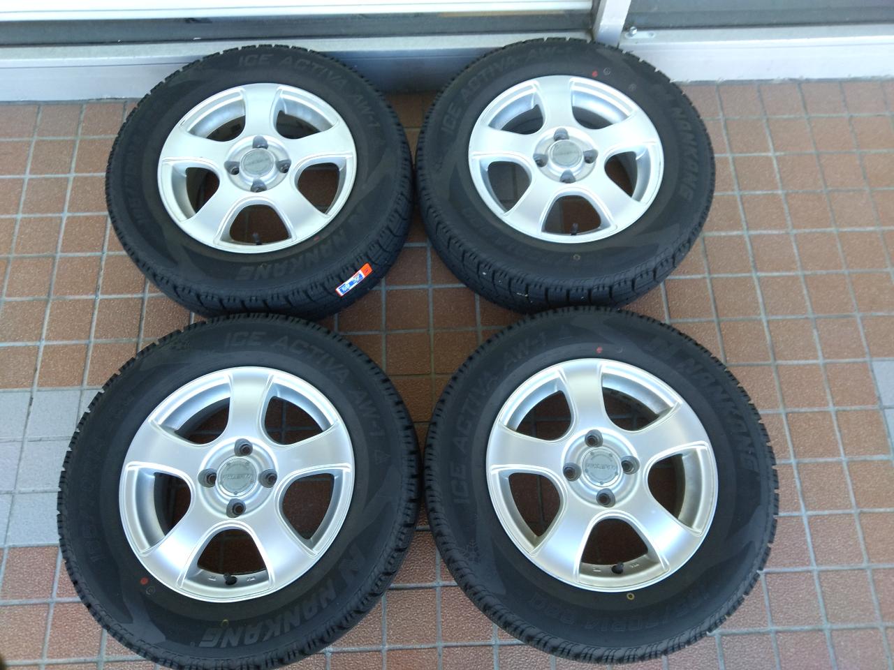 Others VIOLENT 5-spoke + NANKANGICE ACTIVA AW-1 185 / 70R14