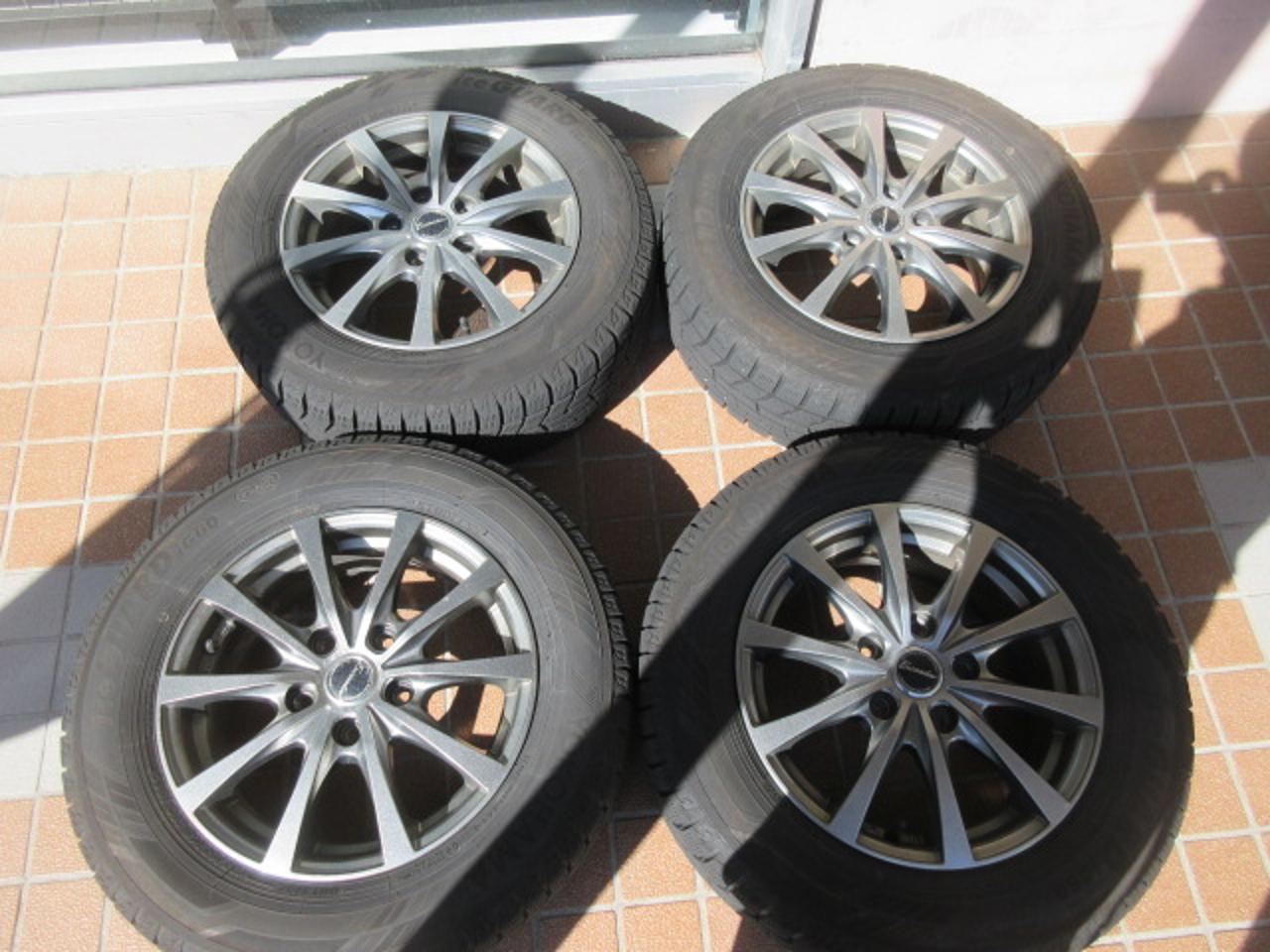 Exceder Twin 5-spoke wheels + YOKOHAMA ice GUARD IG 60