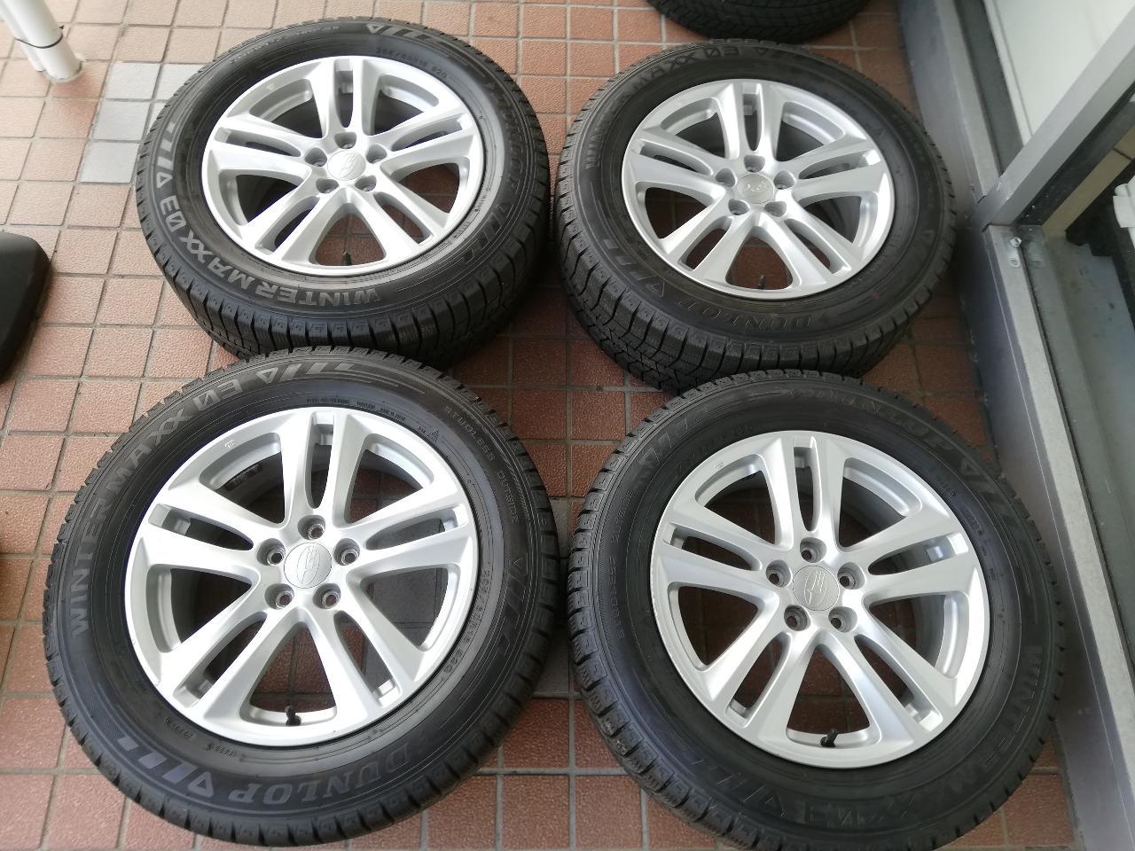Subaru genuine BM series Legacy Genuine wheels + DUNLOP WINTER MAXX WM03 205 / 60R16