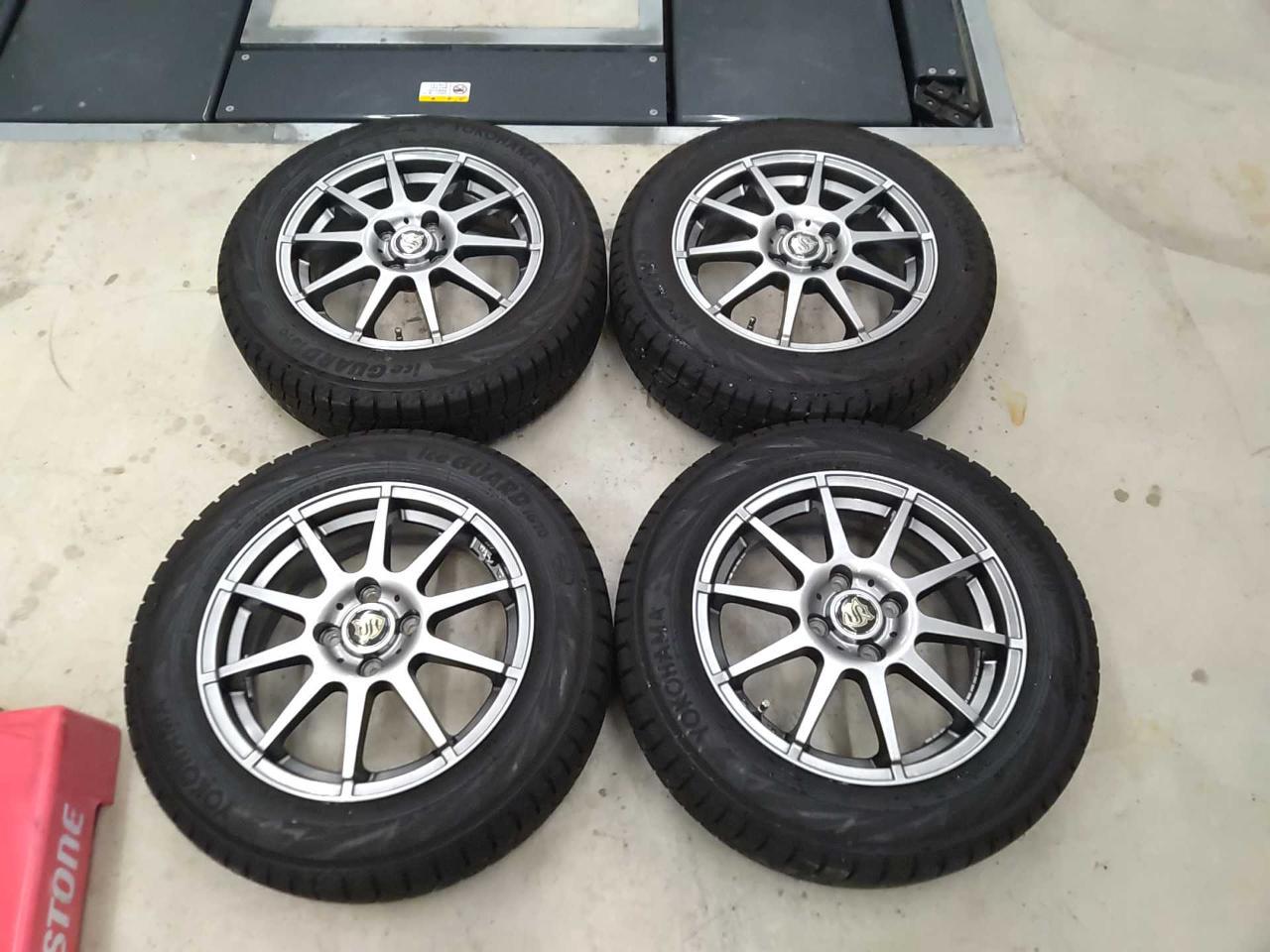 Lehrmeister Stranger 10-spoke wheel + YOKOHAMA ice GURAD iG70