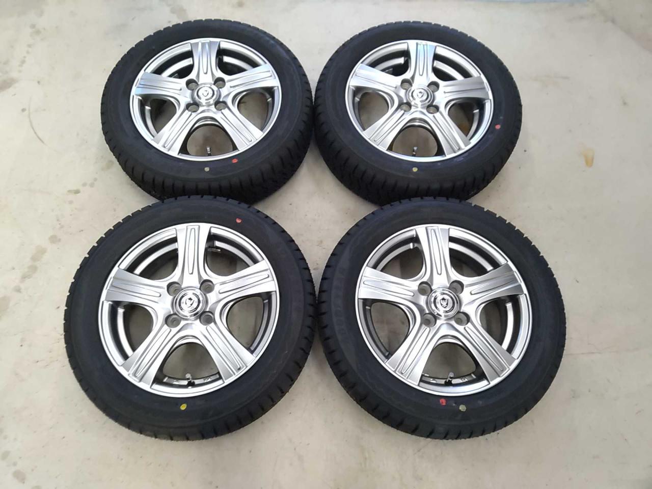 New tires and used wheel set weds VELVA Spoke wheels + GOODYEAR ICE NAVI Eight
