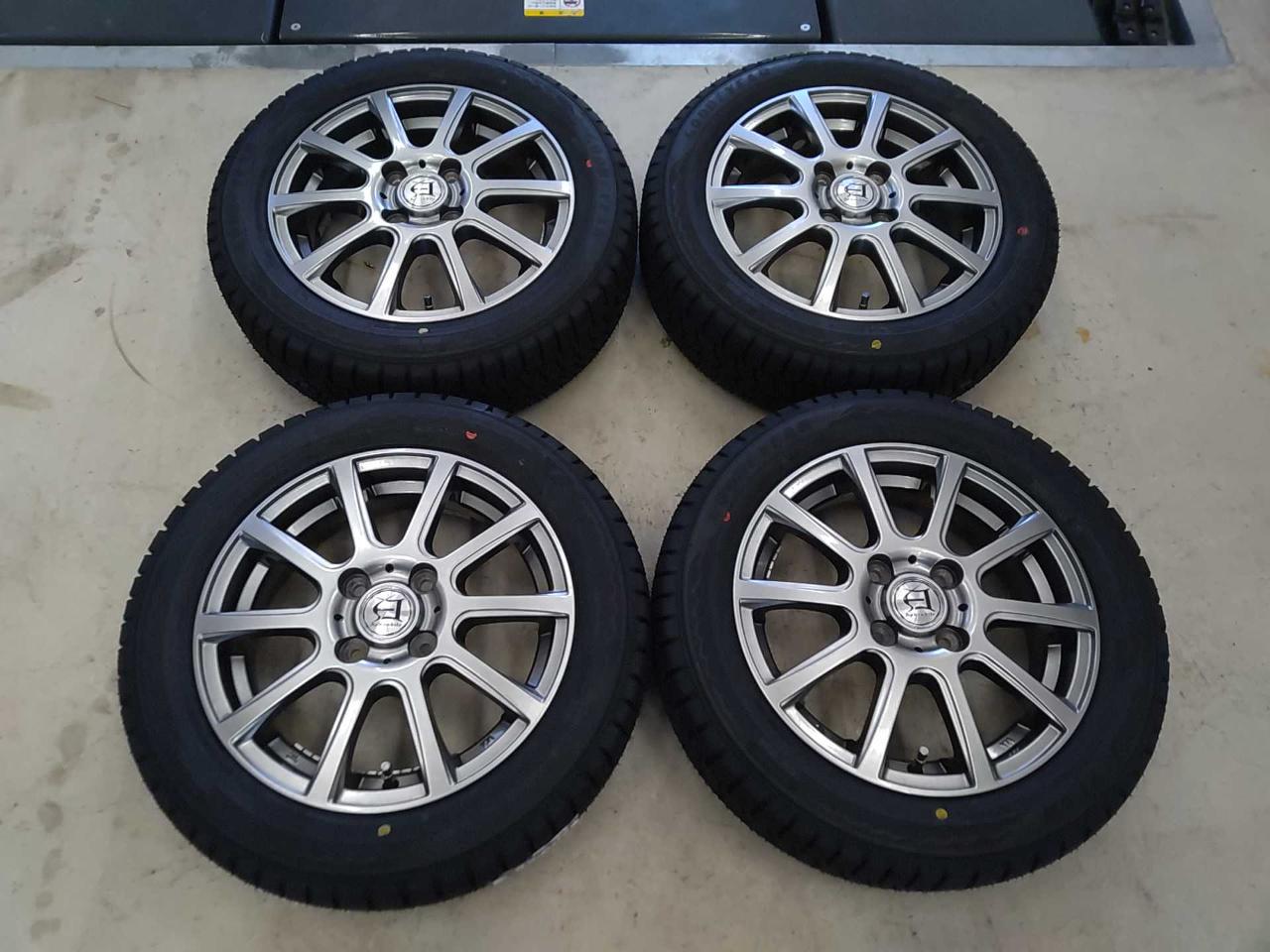 New tires and used wheel set TECHNOPIA Aphrodite Spoke wheels + GOODYEAR ICE NAVI8
