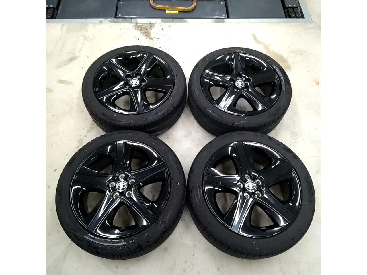 Toyota genuine 50 system Prius Black Edition original wheel + TOYO NANOENERGY3 PLUS