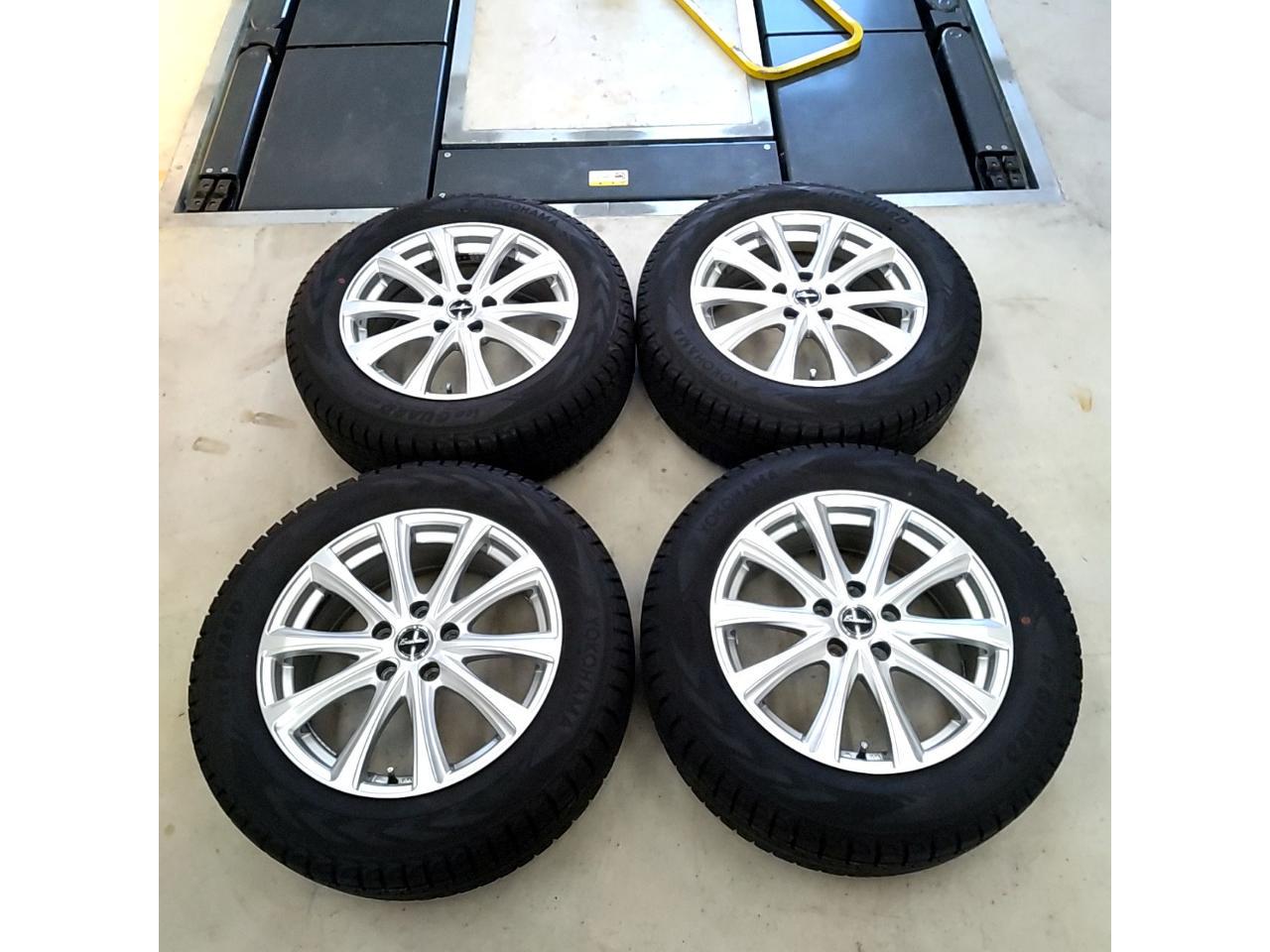 HOT STUFF Spoke wheels + YOKOHAMA ice GURAD iG 075