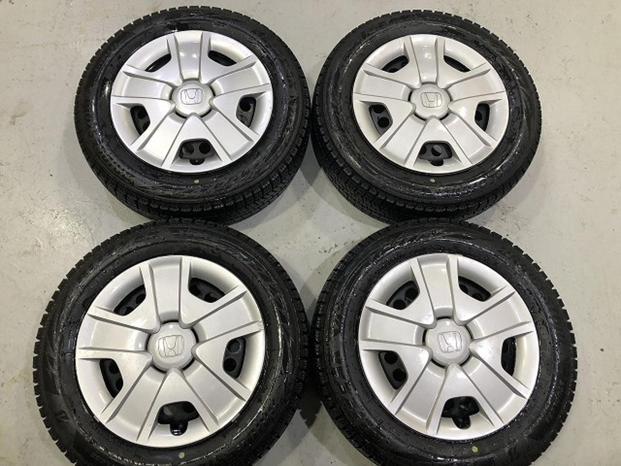 Honda original FIT GP system Genuine steel wheel + BRIDGESTONE BLIZZAK VRX2