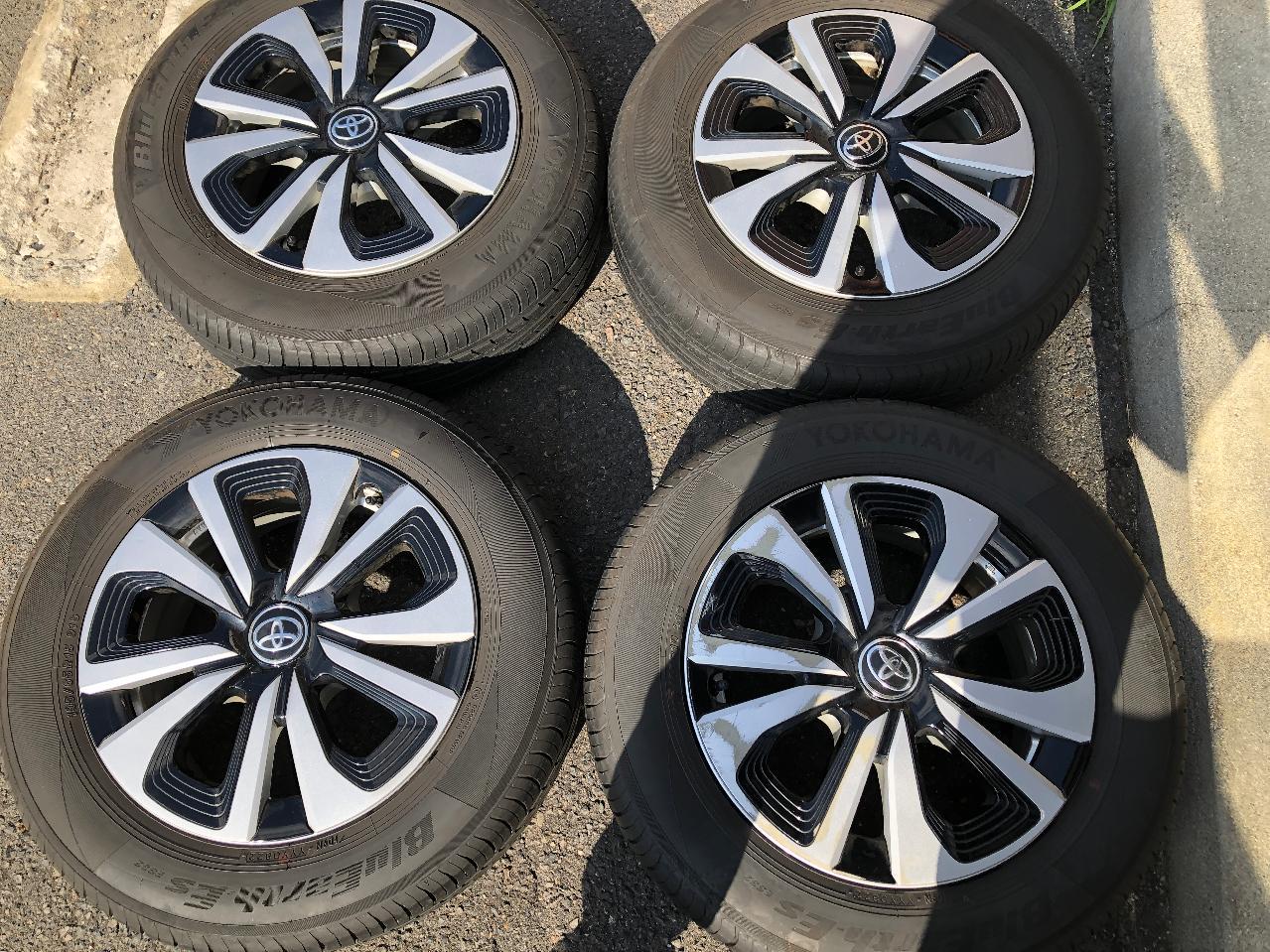 50 system Prius original aluminum wheel + YOKOHAMA YOKOHAMABluEarth ES32