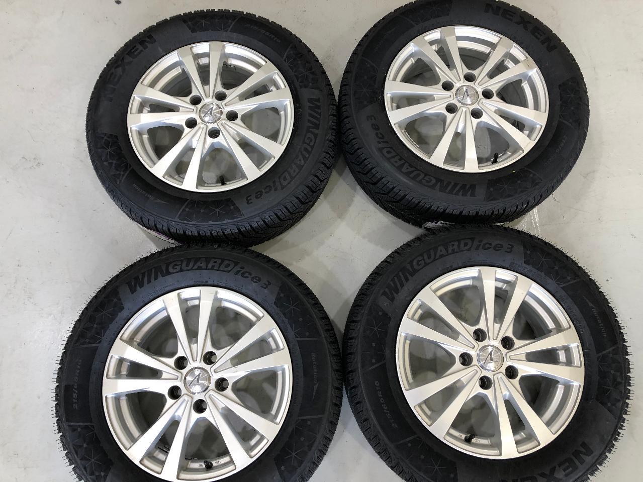KOSEI + NEXEN / ROADSTONE NEXEN WINGUARD ice3 215 / 65R16 4 pieces set