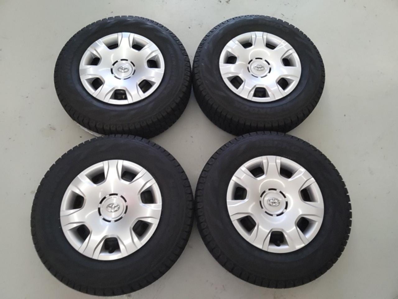 Toyota original Hiace / 200 system Type 4 ~ Steel wheel + HANKOOK / KINGSTAR HANKOOK Winter RW06 195 / 80R