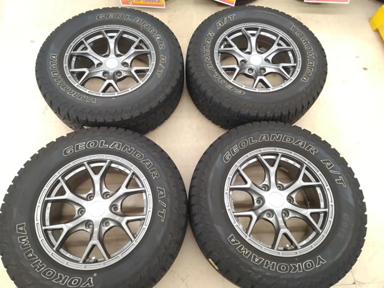 Price reduction!! JAOS VICTRON TRIBE CLAW + YOKOHAMA GEOLANDAR A / T G015