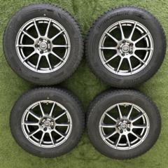 A-TECH(エーテック) SCHNEIDER(シュナイダー) StaG + BRIDGESTONE BLIZZAK DM-V3 2023年製造 4本セット