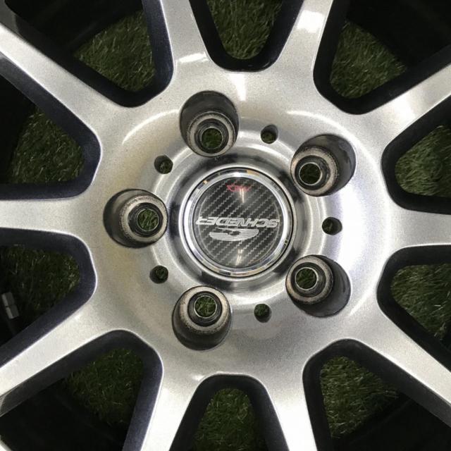 A-TECH(エーテック) SCHNEIDER(シュナイダー) StaG + BRIDGESTONE BLIZZAK DM-V3 2023年製造 4本セット
