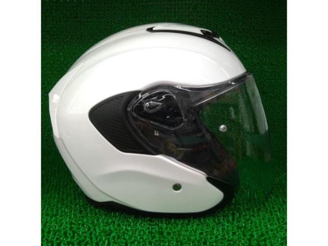 OGK Kabuto(カブト) EXCEED ジェットヘルメット Sサイズ ホワイト